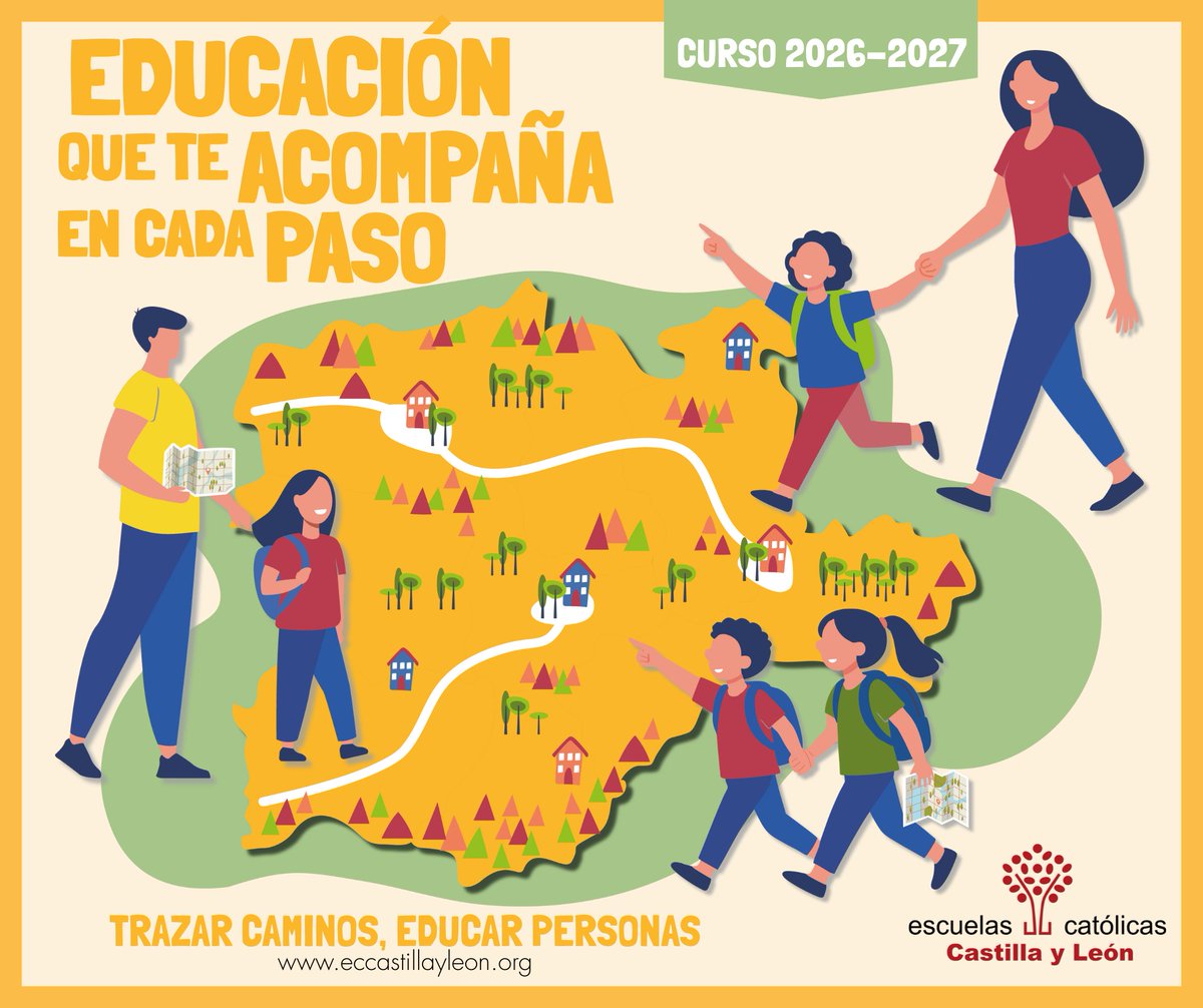 Escuelas Católicas Castilla y León 🧡 tweet media