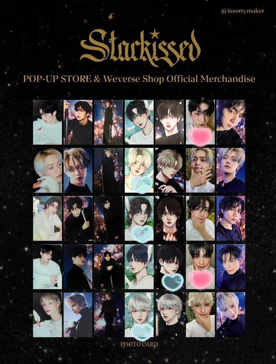 1 TOMORROW X TOGETHER TXT トゥバ Starkissed トレカ ポップアップ