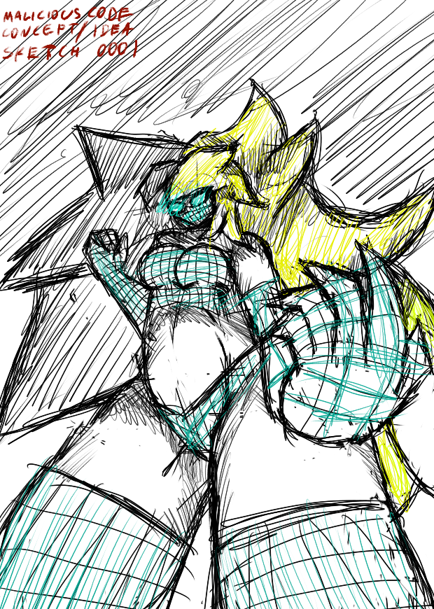 Concept sketch for... uhhhhh... something 
#sketch #sketching #ConceptArt #DigitalArtist