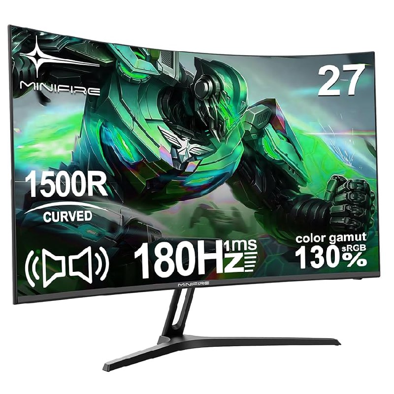 📉 REKORDTIEF 📉

👀 Minifire 27 Zoll Curved Gaming Monitor | 1500R Krümmung, 180Hz 1ms

💰 Nur 108,29€ statt 129,99€ (-17%)

🔎 amazon.de/dp/B0D9YJ9ZW1/…