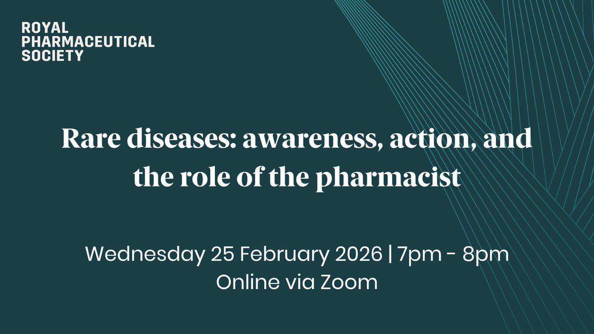 Royal Pharmaceutical Society tweet media