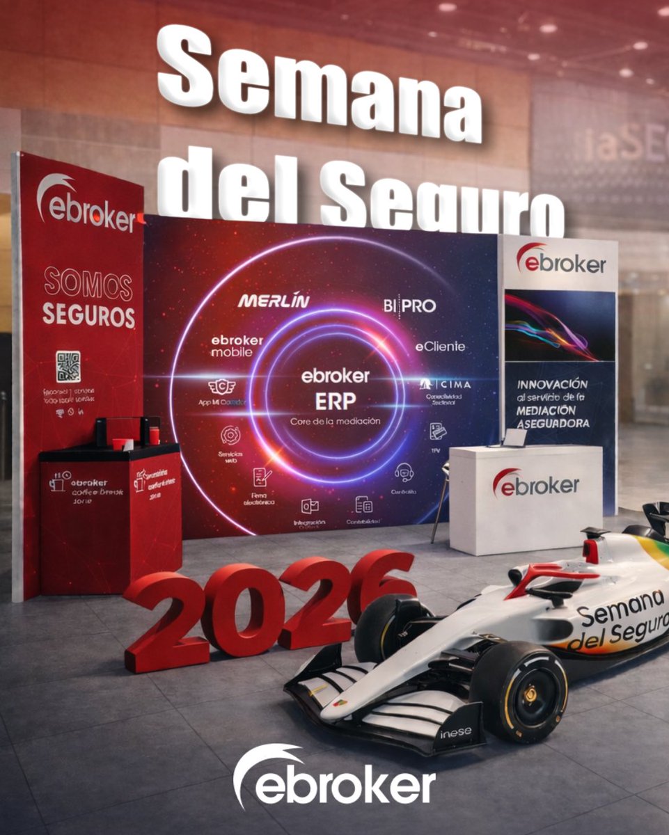 ebrokerES's tweet image. ⏳ 7 días para la #SemanaDelSeguro

Del 17 al 19 de febrero estaremos en el gran punto de encuentro del sector.

Ven a descubrir cómo en #ebroker integramos seguridad, eficiencia y conectividad real en una única plataforma.

📍 Stand #20 · @IFEMA

🔗 ebroker.es