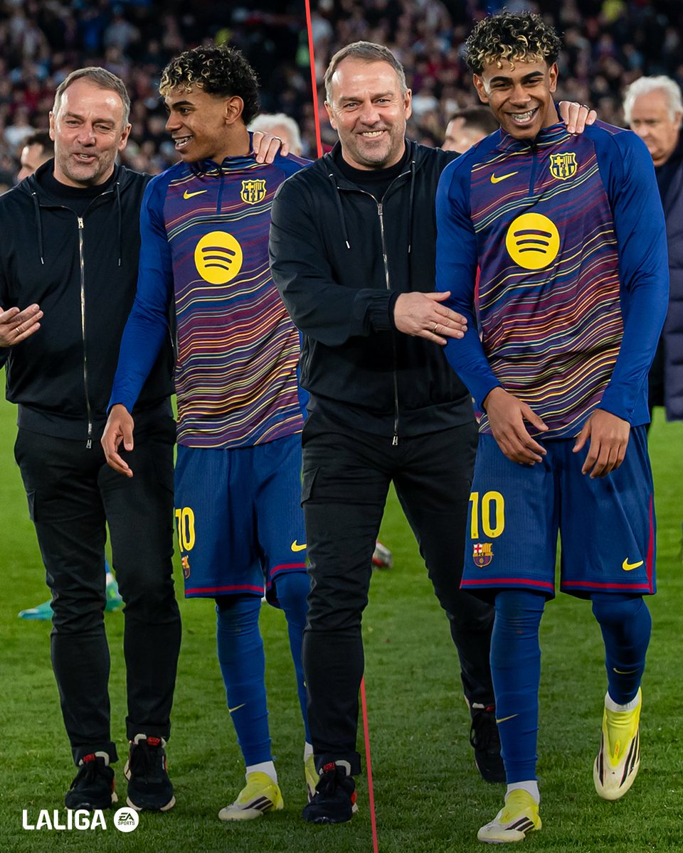 LAMINE 💙❤️ FLICK 

#LALIGAEASPORTS