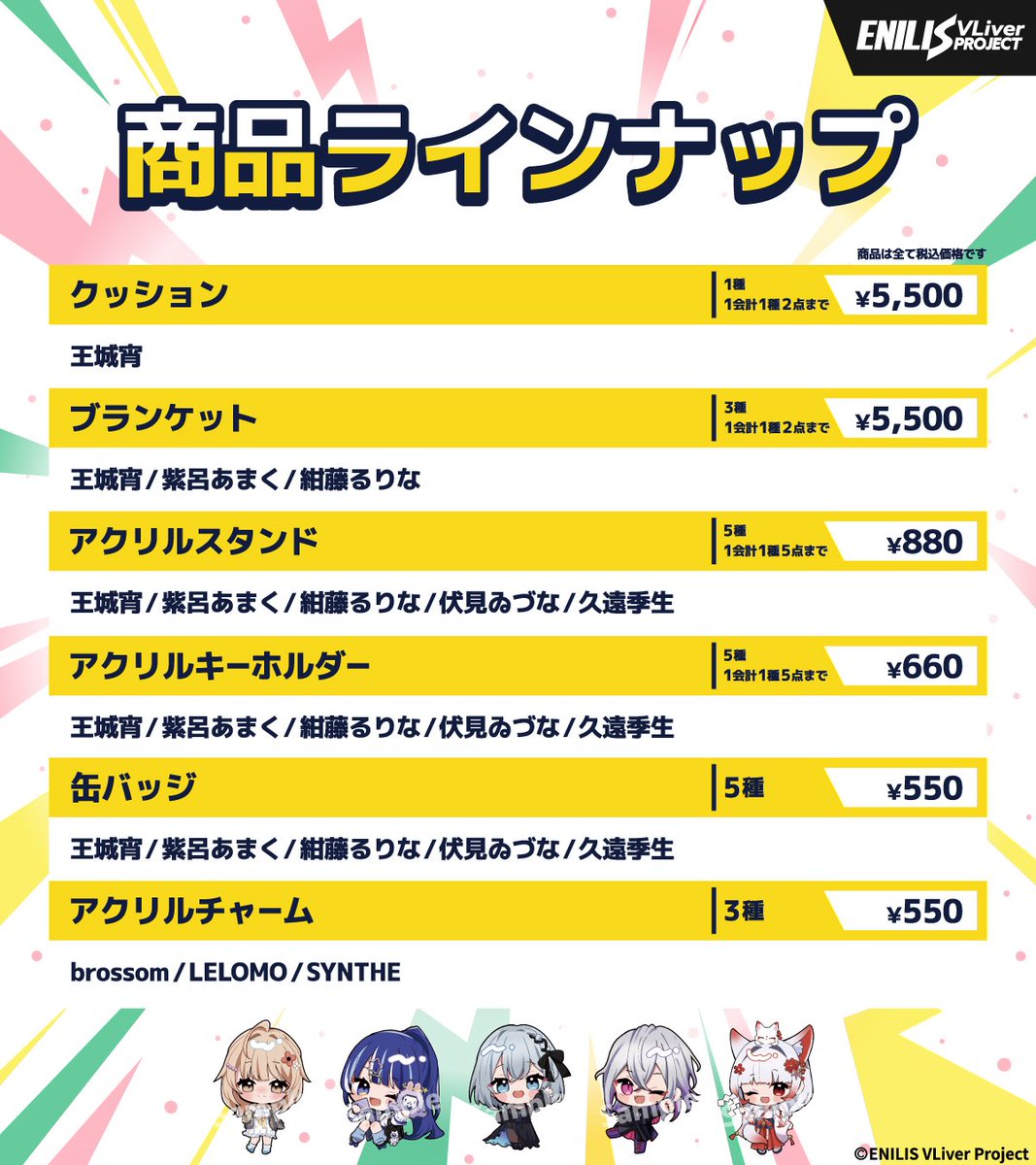 リスナー様からの情報で、 アクスタは売り切れているものの、 アクキー