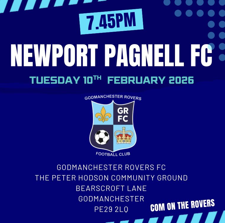 Godmanchester Rovers tweet media