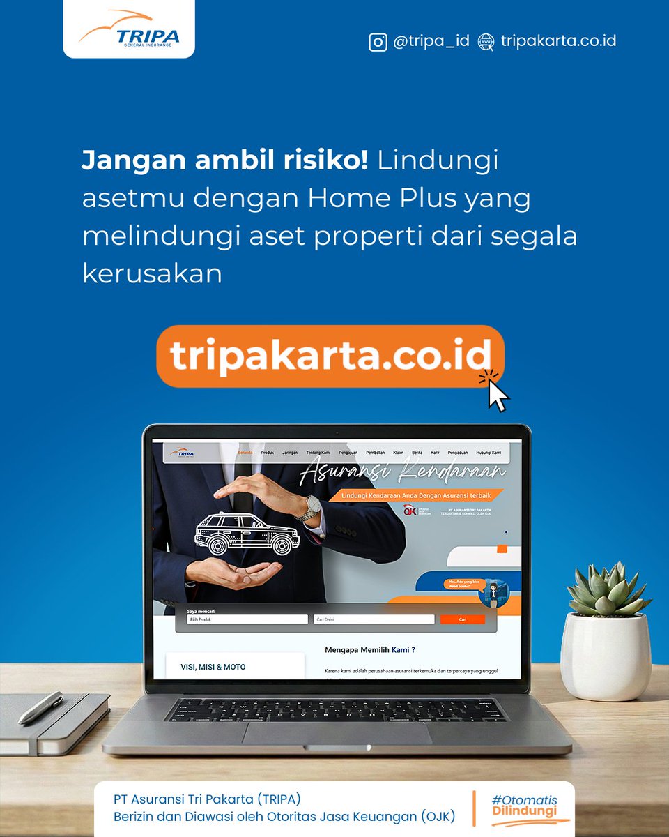 Lakukan langkah darurat ini demi keselamatan fisik, dan biarkan Home Plus menjadi penyelamat finansial yang menanggung biaya kerusakan propertimu agar asetmu #OtomatisDilindungi
#AsuransiTRIPA #TRIPAInsurance #AmanItuMudah