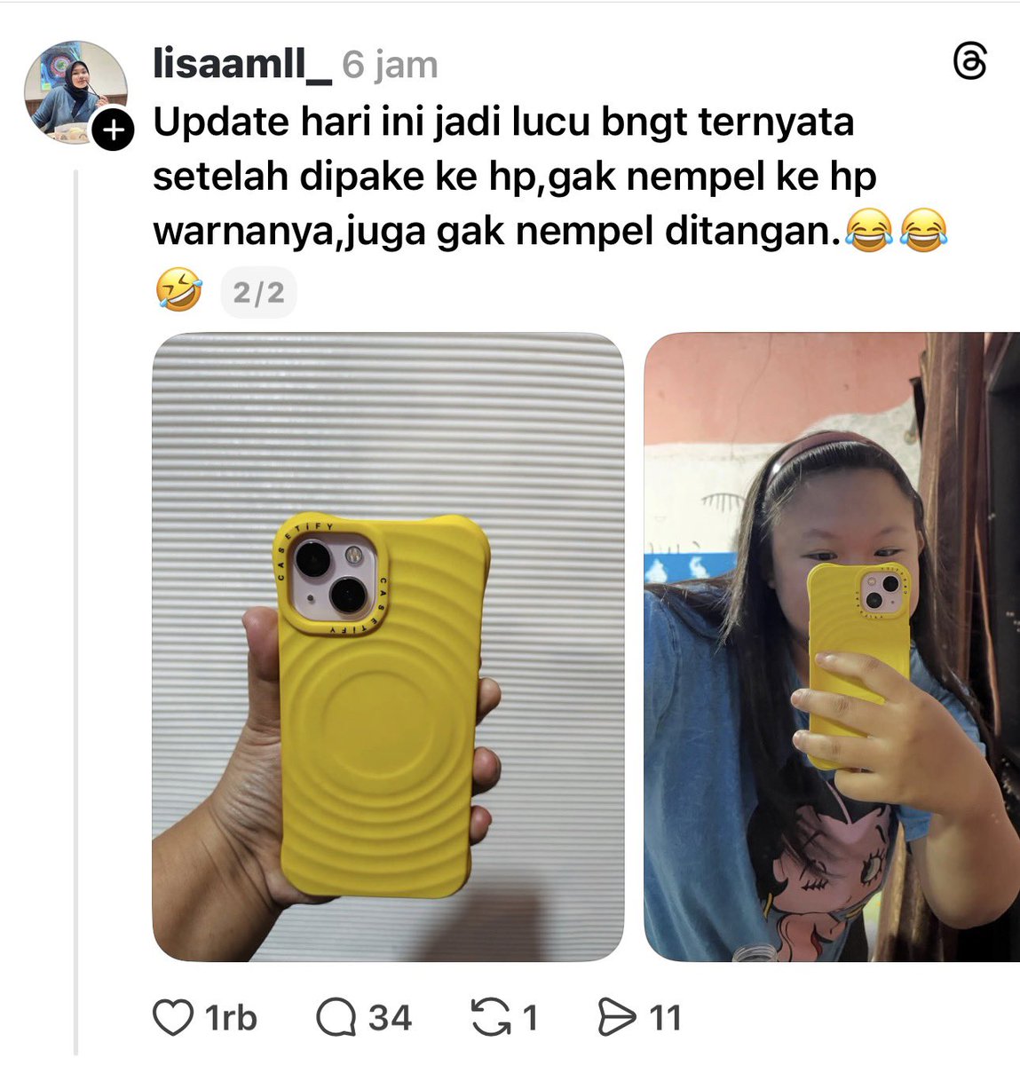 sosmedkeras's tweet image. Bjirr malah jadi cakep warnanya