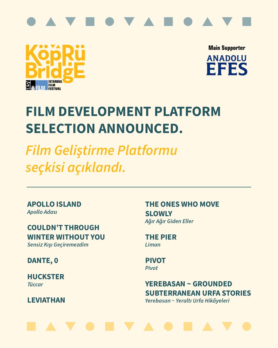 Köprüde Buluşmalar / Meetings on the Bridge tweet media