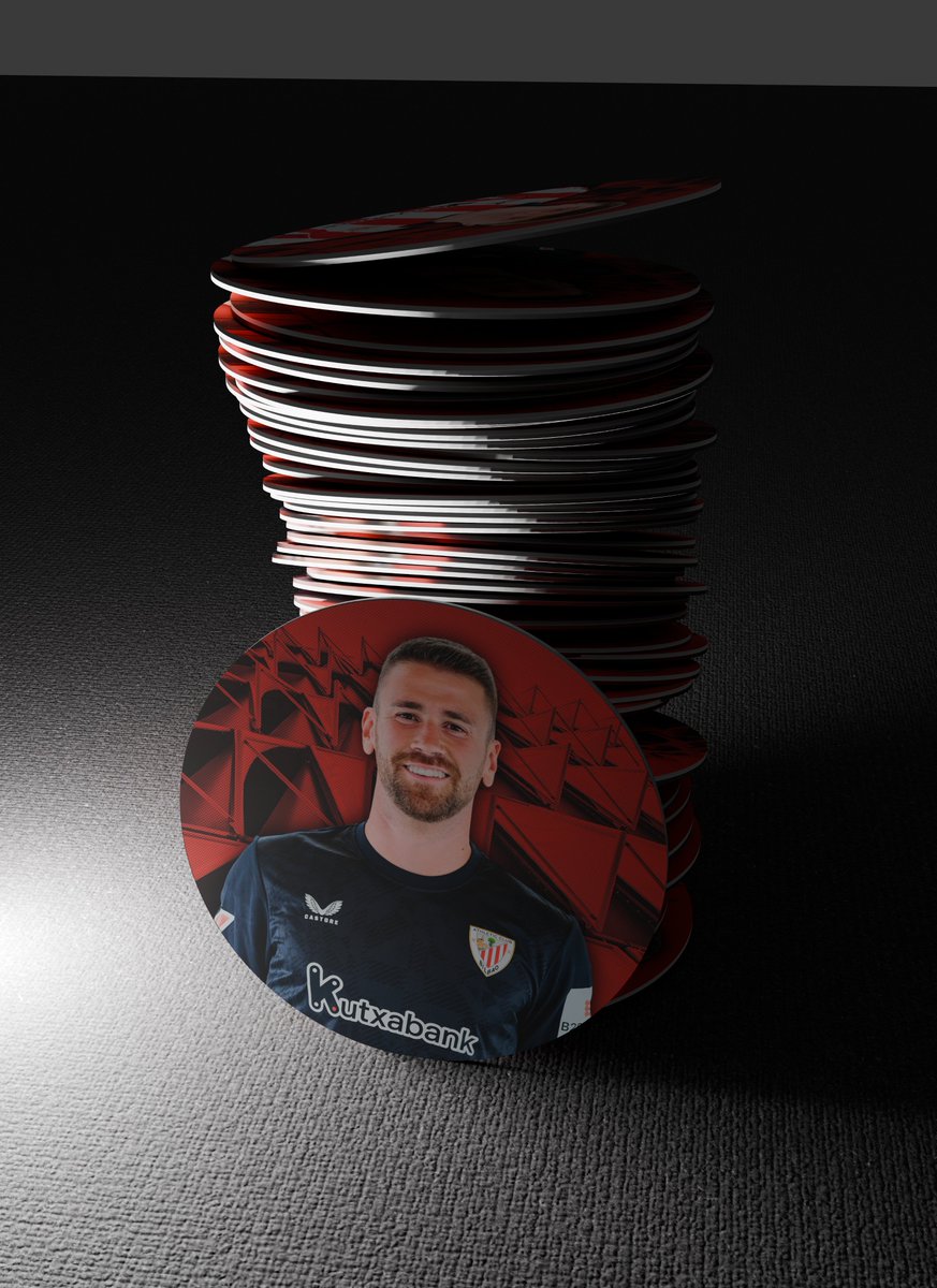 🃏Tazos Athletic Club 2025/26🃏

🔄Me regalas tu RT??🔄

Mezclando lo retro con lo moderno, me ha salido esta maravilla. Te imaginas poder coleccionar todos los tazos?

💻 Programas: Photoshop/Blender

❓❔ Os gustan los tazos??

En el siguiente tweet, sorpresa 😜
⬇️⬇️⬇️⬇️⬇️⬇️⬇️