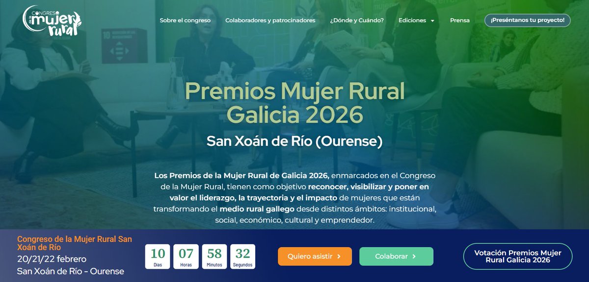 CatedraDoPan's tweet photo. Dende a @catedra_pan_cereal queremos felicitar á nosa directora, @gelisromero, pola súa nominación aos #PremiosMullerRuralGalicia2026 (Ciencia, Formación e Investigación). 
🔗 Máis info: https://t.co/Qx8sKFSc1b https://t.co/c2QusemuTq