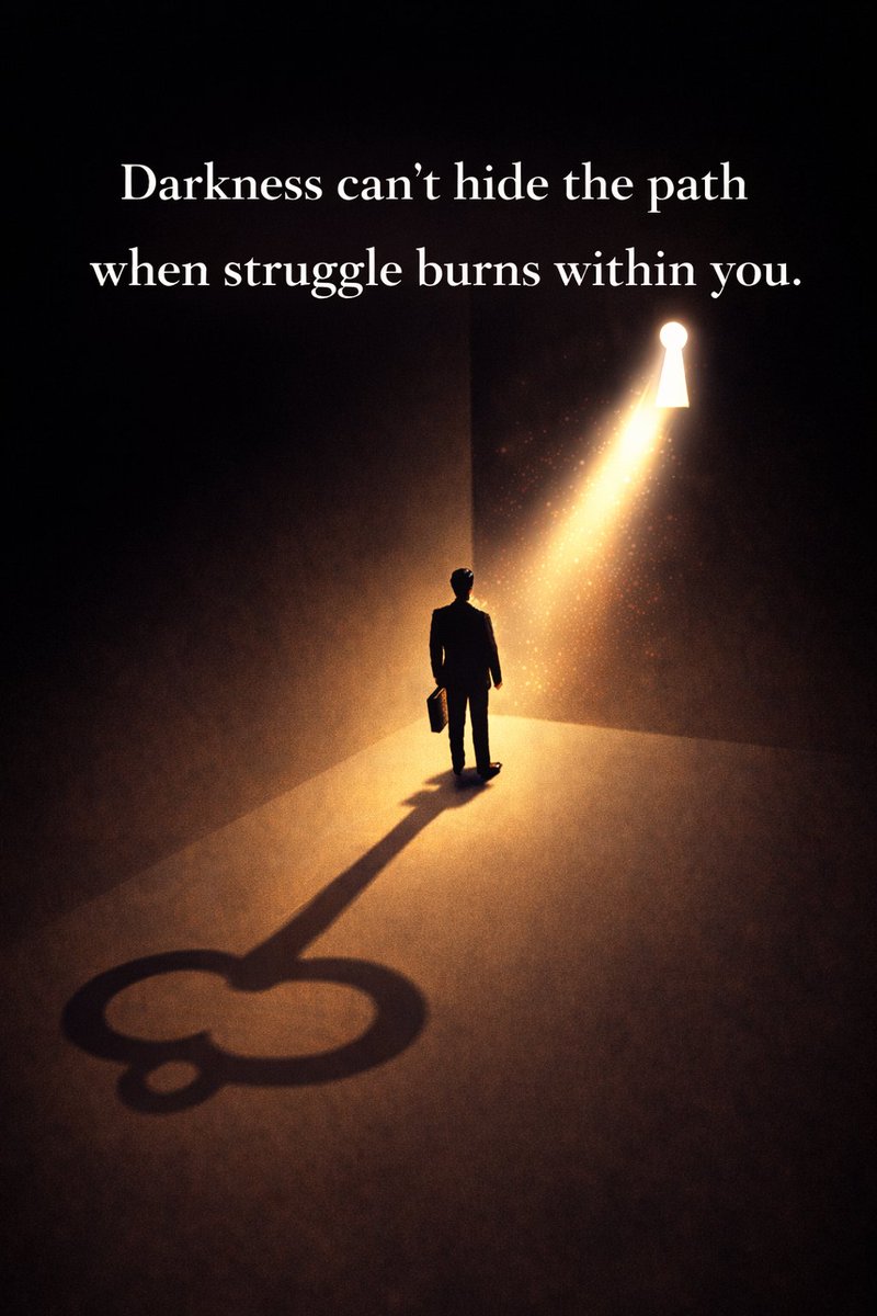 TheLifeObserved's tweet photo. When everything is dark, your struggle becomes the light.
#KeepGoing
#NeverGiveUp
#LifeStruggles
#InnerFire
#MotivationReels
#DarkToLight
#RiseAbove https://t.co/NdVok6SLFm