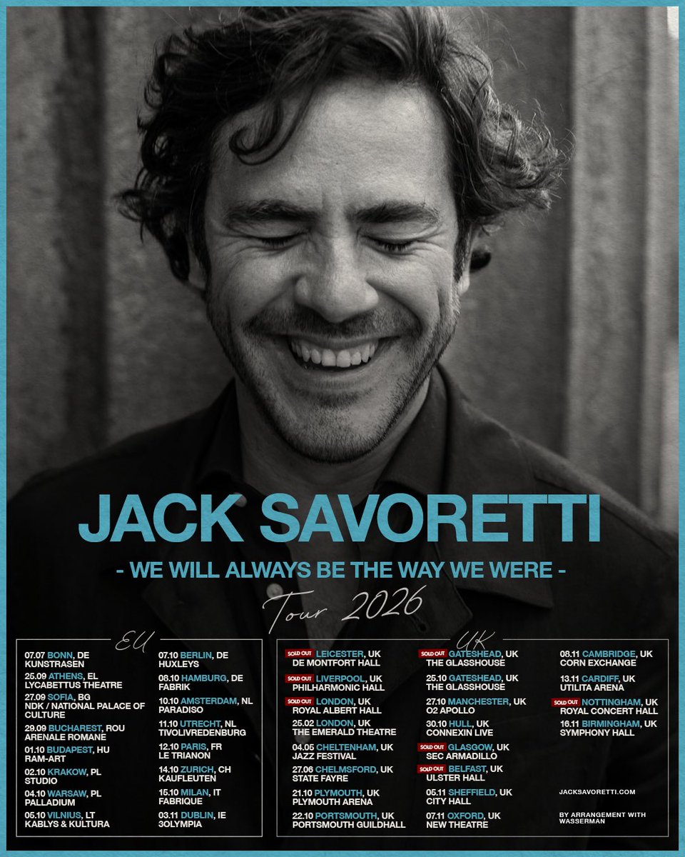 Jack Savoretti tweet media