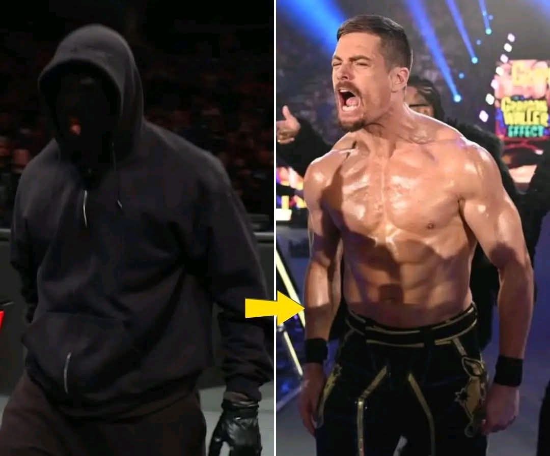 _xaibii's tweet photo. The Man under the mask is clearly Grayson Waller 🥷😂 https://t.co/IRiZGpvbet