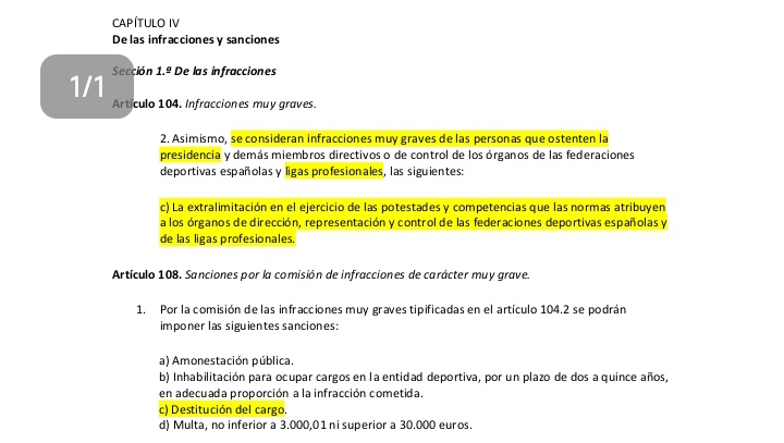 La Liga no tenía, ni tiene, competencia para suspender el partido.
El <a href="/RealOviedo/">Real Oviedo</a> tiene que solicitar la destitución de <a href="/Tebasjavier/">Javier Tebas Medrano</a> como presidente de La Liga.

Esto dice la Ley del Deporte.