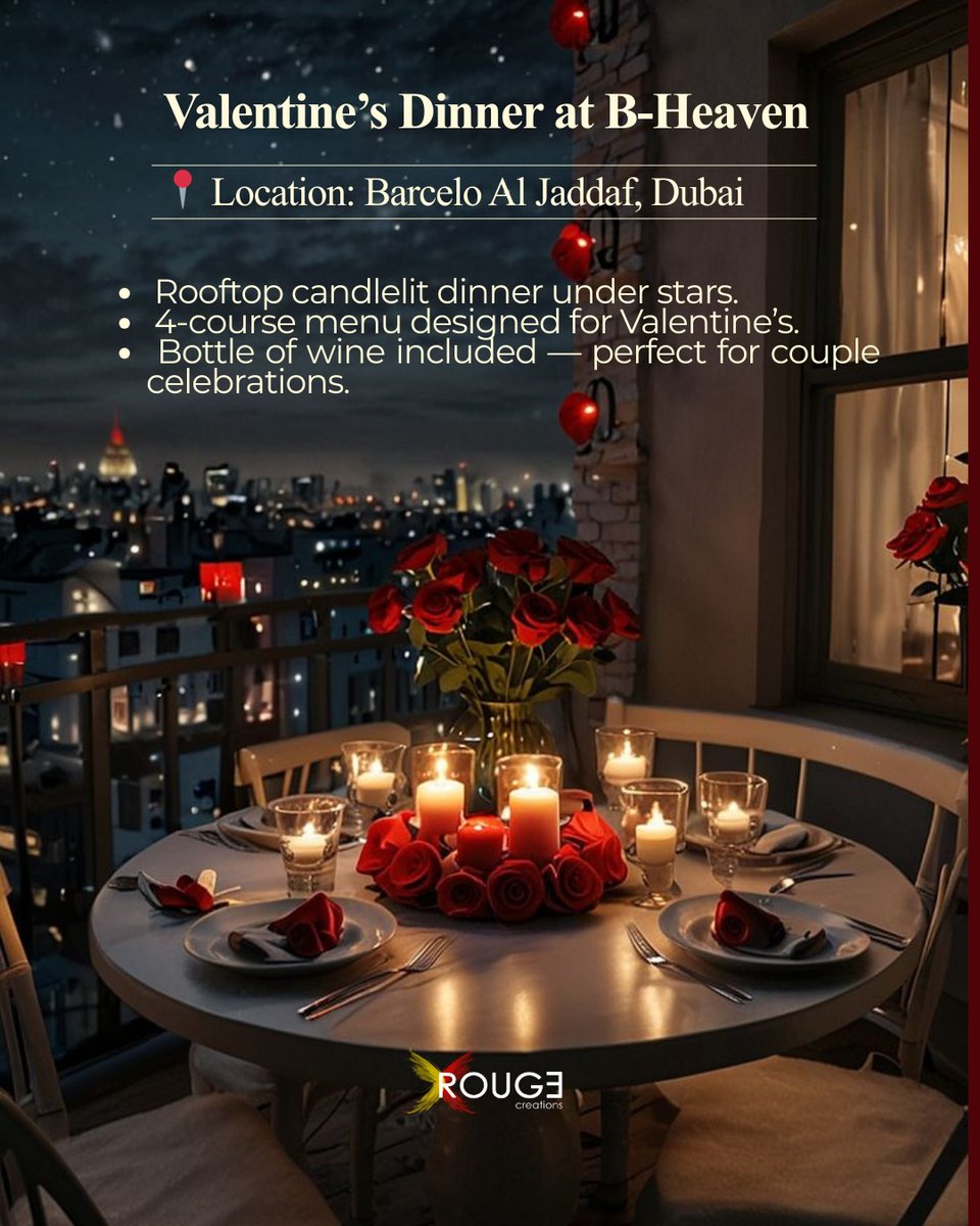 rougeae's tweet photo. The season of love is officially here ♥️
From dreamy dinners to iconic getaways,
this Valentine’s guide has it all.

Find every experience tagged below - planning just got easier. https://t.co/nAxV1vbq5h