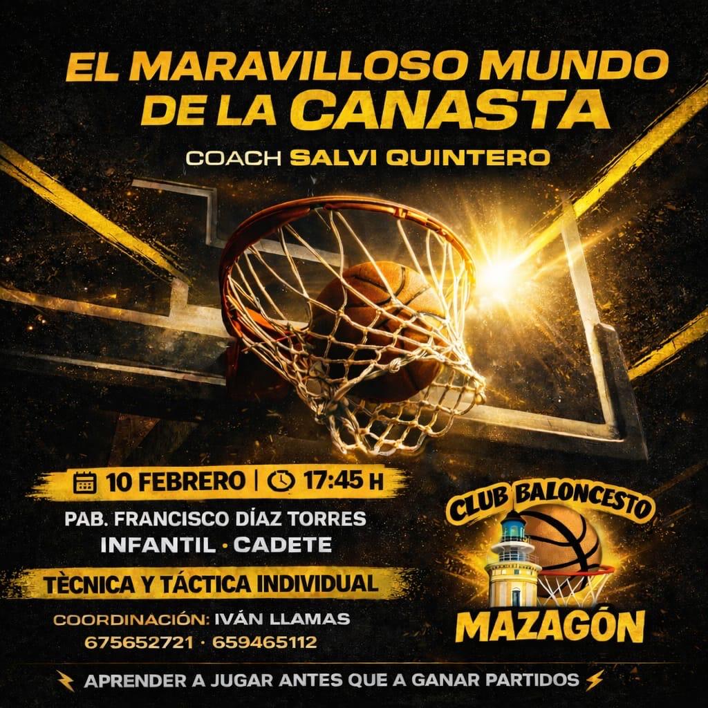 🏀✨ El maravilloso mundo de la canasta: Aprender a jugar antes que a ganar partidos

👨‍🏫 Coach: Salvi Quintero
🎯 Técnica y táctica individual
👶 Infantil | Cadete
