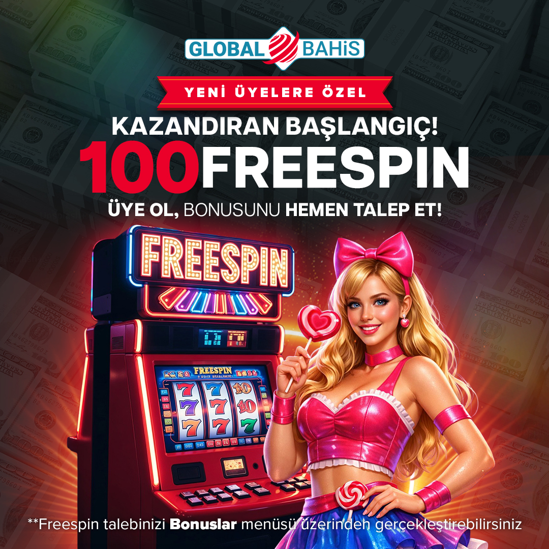 Globalbahis_TR's tweet photo. 🔥 YENİ ÜYELERE ÖZEL! 🔥

🍭🎰100 FREE SPIN – SWEET BONANZA 🎰🍭

1️⃣Üye ol!
2️⃣Hesabını aktif et!
3️⃣Bonuslar sekmesine gir &amp; talep et! 
👉https://t.co/p00Y6Gda6z

Bedava çevir, şansını dene, kazancı yakala 🤑
https://t.co/wb0a03TYrj https://t.co/m67rOr6bmz
