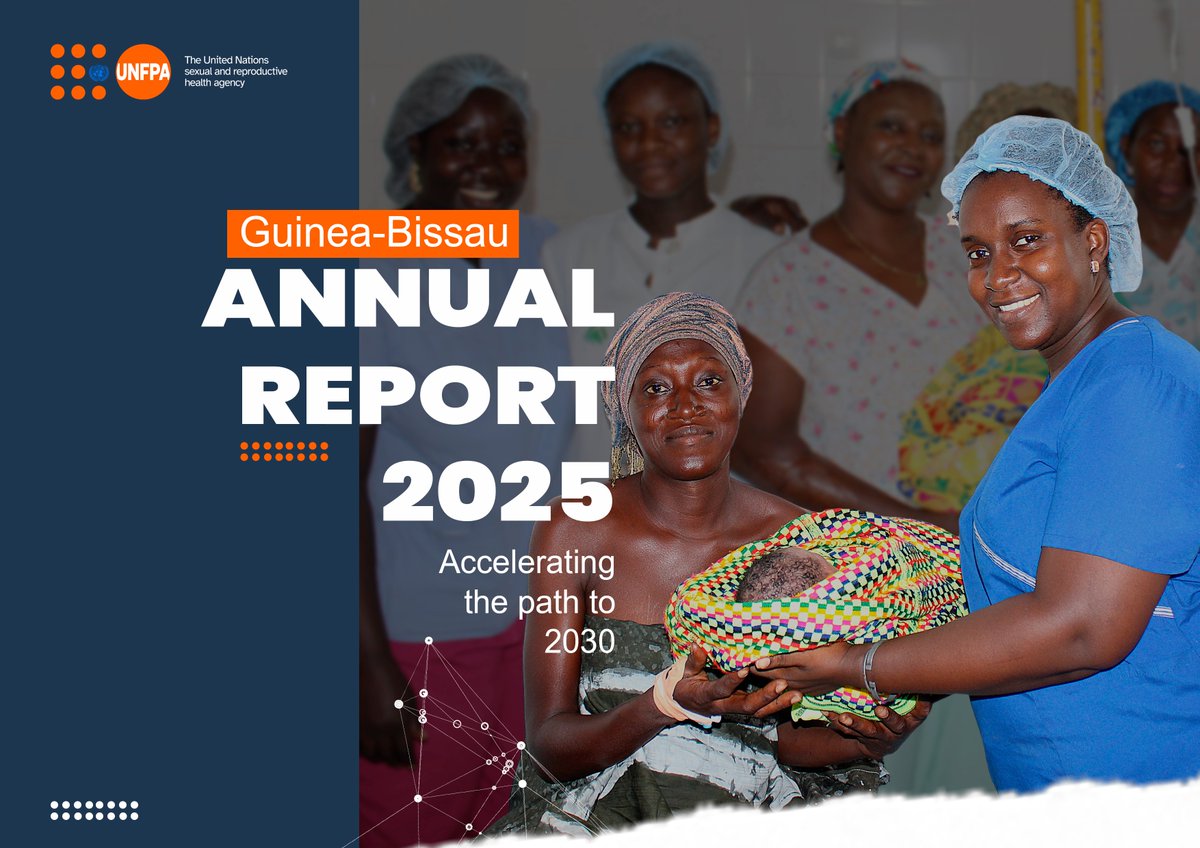 UNFPAGNB's tweet photo. 2025 was a year of transformation for Guinea-Bissau! 🇬🇼

Our Annual Report highlights the progress we’ve made, including the major milestone of launching the nation's first digital census ahead of the 2026 enumeration. 📊✨

🔗 Read the full report: https://t.co/4Db84RYgdN https://t.co/mxNPPBP43H