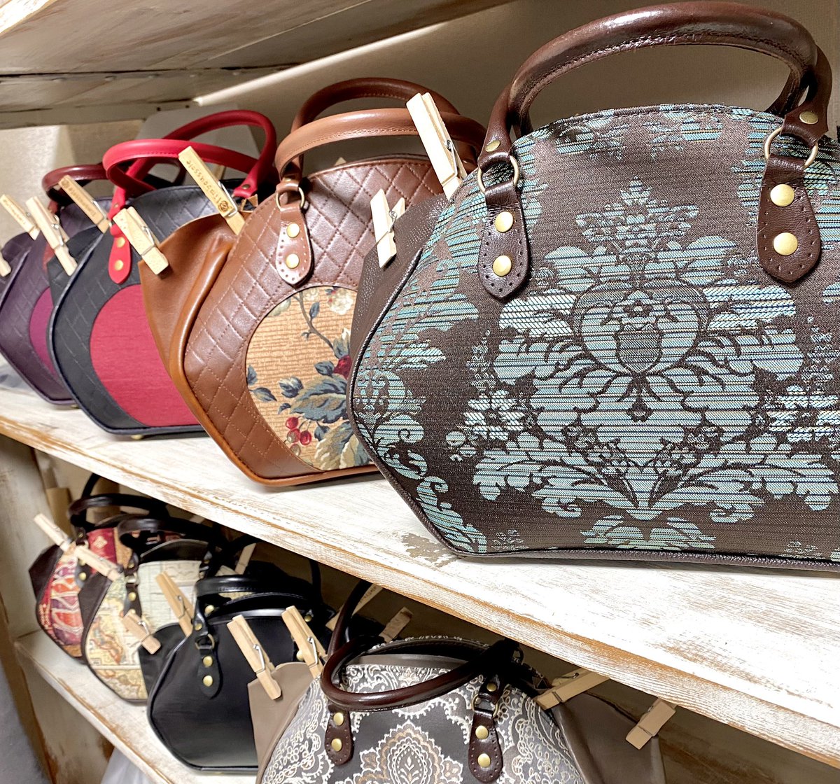 【💌2026.2.14 バレンタイン抽選販売🍫】
実は…チョコミントダマスクも立体化致しました🍫✨
#バルドゥリバッグ #バルドゥリエンヌ