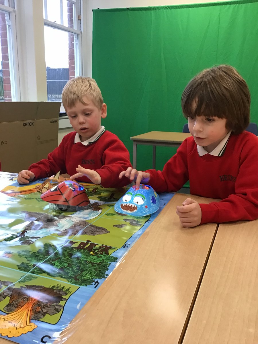 bedesprep's tweet image. Our Reception pupils are learning to code! They created their own challenges and used logical thinking to program their Bee-Bots to solve them.

There were a few collisions, lots of giggles and some amazing "lightbulb moments" when they cracked the code. Great work!