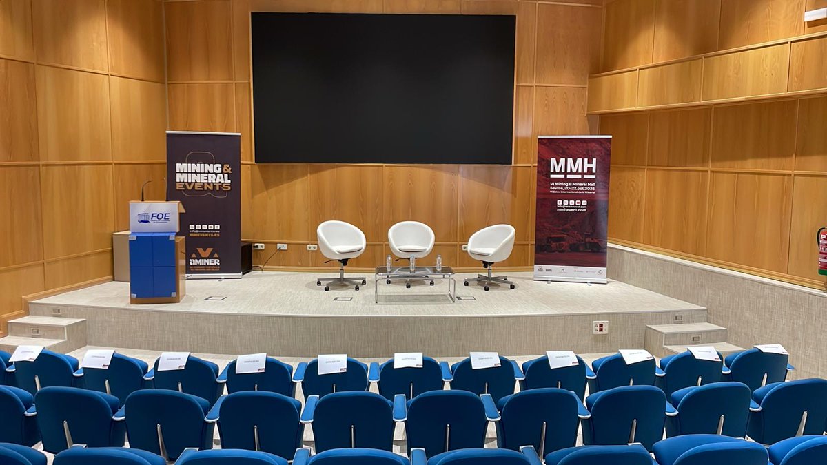🔸Todo listo para la presentación oficial del #MMH2026 en la <a href="/foehuelva/">FOE</a> de Huelva. 

Hoy presentamos las novedades de la nueva edición del MMH y conocemos los datos de la Memoria Socioeconómica de <a href="/aminer_esp/">Aminer</a>. 

¡Síguenos para no perderte nada!