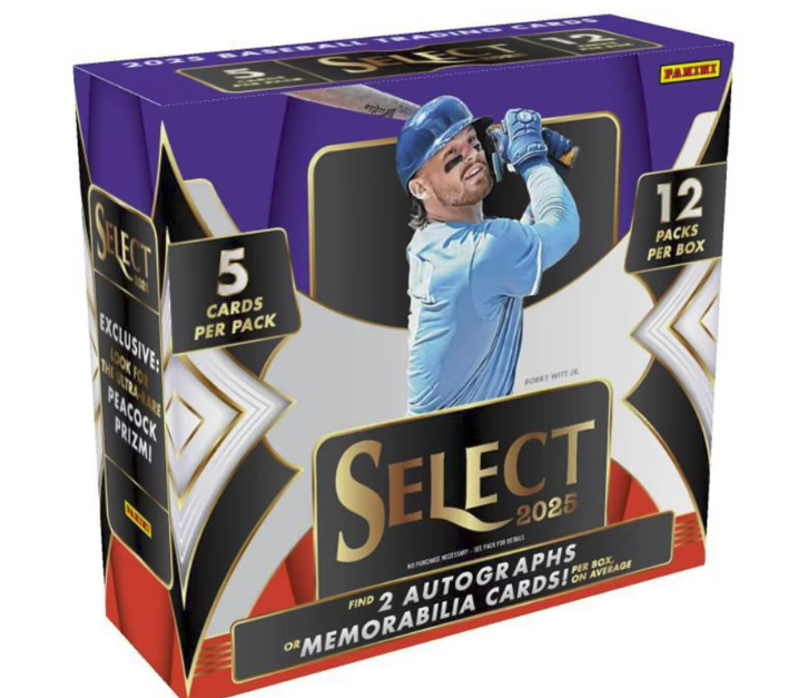 CardPurchaser's tweet photo. 2025 Panini Select Baseball Trading Card Box $99.99 at Target, 2 autos OR memorabilia per box #3ad
https://t.co/o8NTWEMdac https://t.co/hShHZjbDsx