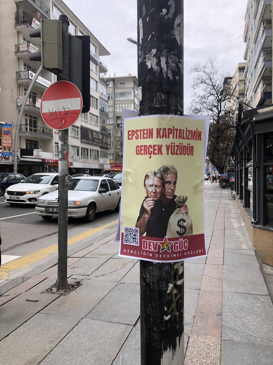 📍Ankara, Kızılay

Sokak çalışmalarımıza dört bir yandan devam ediyoruz. Kapitalizm çürümüş bir düzendir. İnsanca bir yaşam için mücadele edelim.

EPSTEİN KAPİTALİZMİN GERÇEK YÜZÜDÜR!