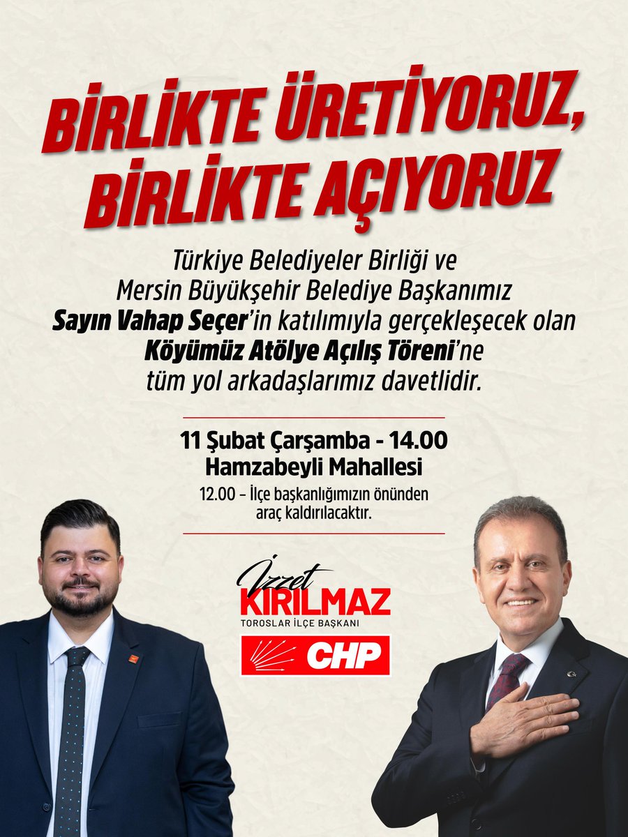 Chptoroslar33's tweet photo. Toroslar’da halkçı belediyeciliğin yeni bir adımı.
Üreten Toroslar, güçlenen Mersin.
@VahapSecer 
#ChpMersin
#ChpToroslar
#MersinBüyükşehirBelediyesi https://t.co/srestS21gn