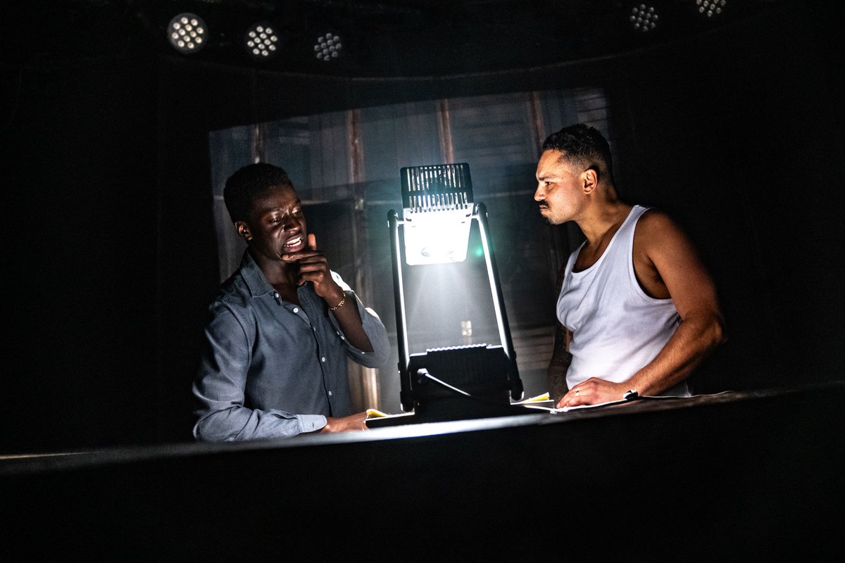 📣▪️ REVIEW | MILES at Southwark Playhouse Borough
🎭▪️ ⭐⭐⭐⭐
💬▪️ “a heartfelt tribute to one of the greats”
📖▪️ thespyinthestalls.com/2026/02/miles/
📷▪️ Colin J Smith
👉▪️ <a href="/swkplay/">Southwark Playhouse</a>  <a href="/MobiusTheatre/">Mobius</a>  
#️⃣▪️ #reviews #thespyinthestalls #theatre