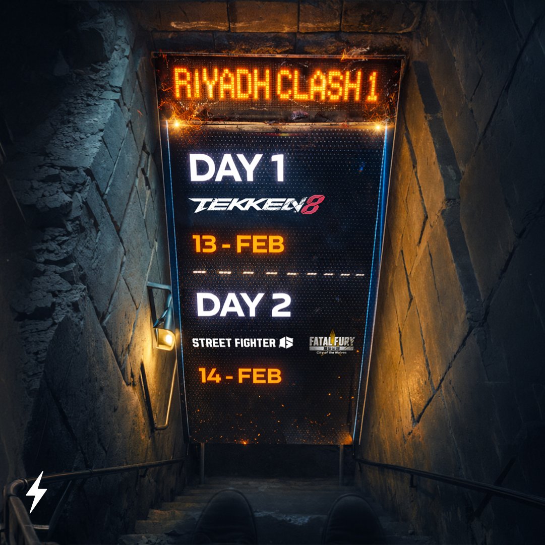 موسم جديد من #رياض_كلاش

بنفس الحماس، وبنفس التحدي، ومن هنا فرصتك تثبت نفسك على الأرينا 🧡

سجّل الحين وأضمن مكانك 🤩🔗
linktr.ee/SEL_Fighting