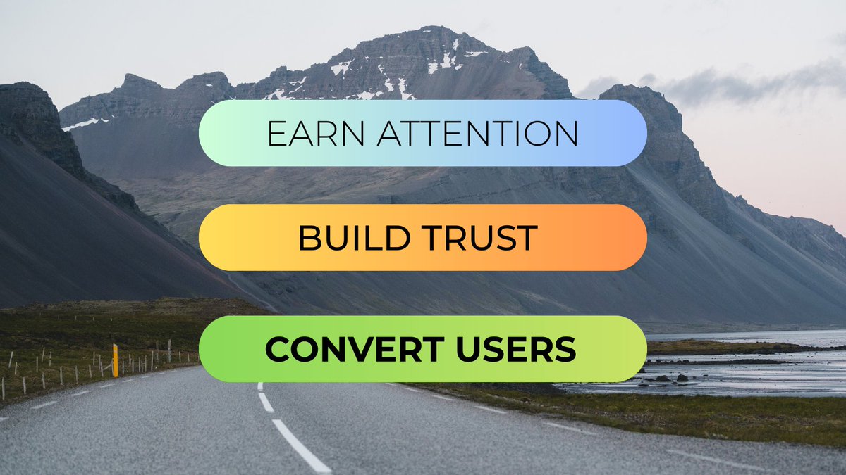 Yes, distribution does change.

New platforms
New formats
New algorithms

But the job stays the same:
earn attention → build trust → convert users.

Tech evolves. The work doesn’t.

#SaaS #Founders #BuildInPublic