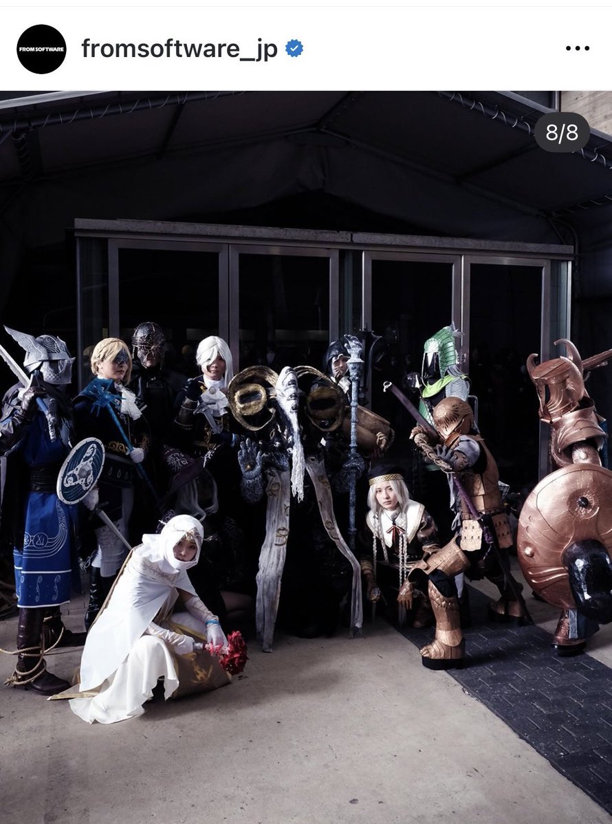 ありがたいことにフロム公式インスタ！！