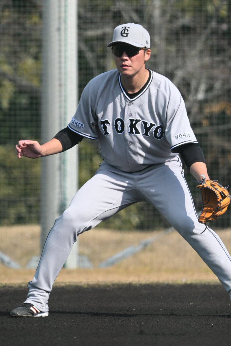 2026.2/5 サングラスかけてる坂本勇人もかっこいい 守備上手すぎるよ