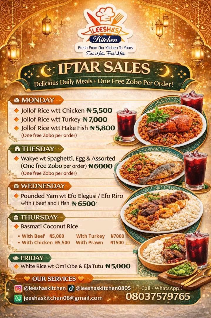 Leesha's kitchen tweet media