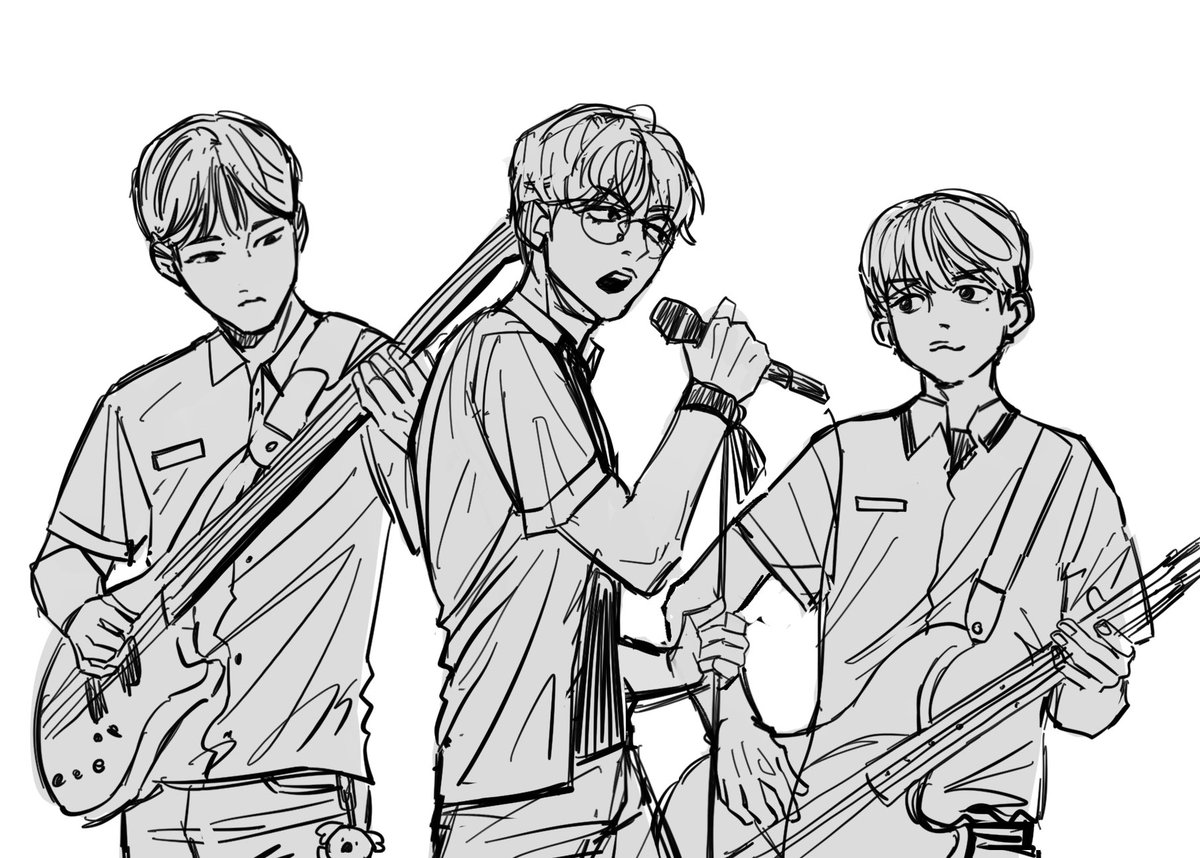 그린 게 없으니 낙서라도..