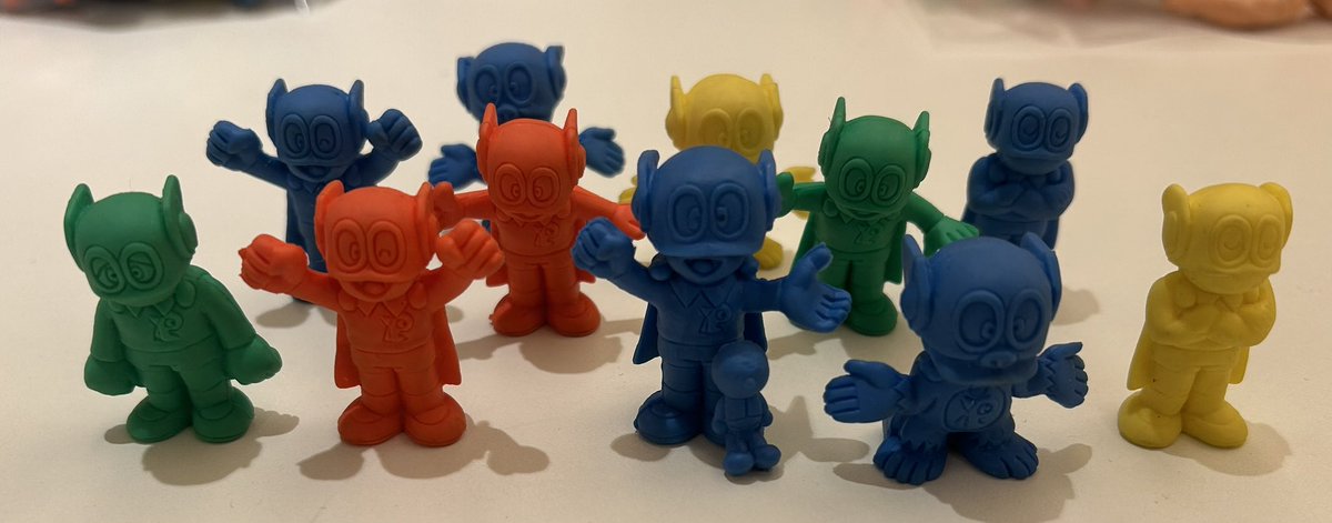 SAHRA☆消しゴム合宿】パーマン 消しゴムもパーチャク♪ヘルメット