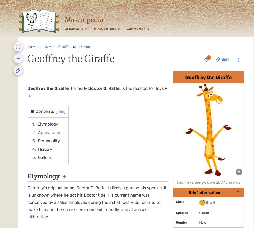 JoseHorward's tweet photo. It's giraffe meta and we still haven't tokenized the most known giraffe mascot world wide??

Geofrrey The Giraffe - Toy's R U S MASCOT

https://t.co/lxV9EtkTU4 https://t.co/0JzTLvJUrG