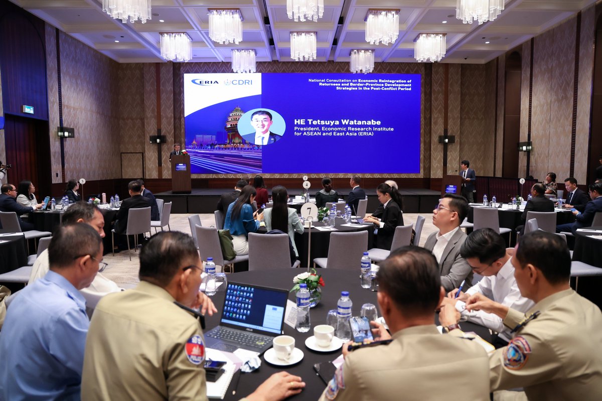 Cambodia Development Resource Institute (CDRI) tweet media