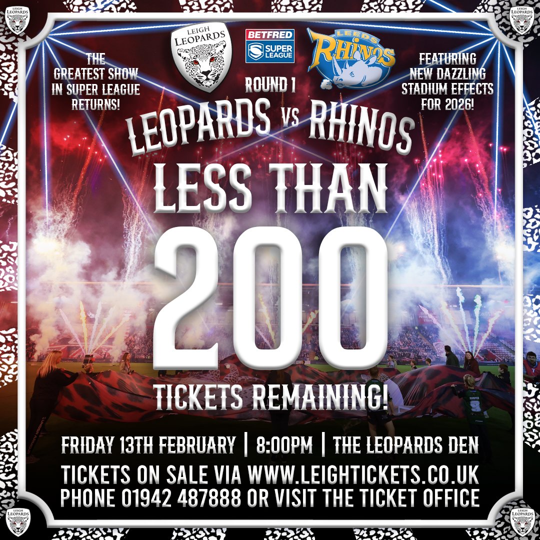 Leigh Leopards tweet media