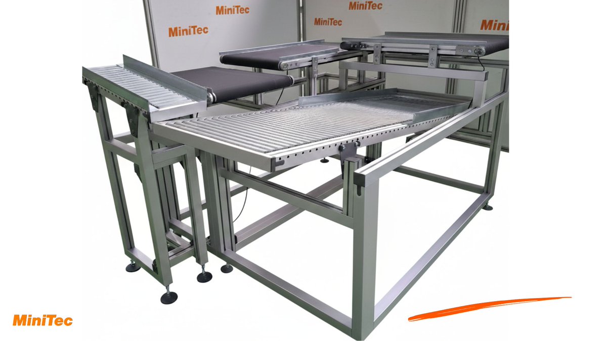 minitecesp's tweet photo. Nuestros transportadores de banda y rodillos MiniTec están diseñados para optimizar el movimiento de piezas en entornos industriales exigentes.
Soluciones modulares, robustas y totalmente personalizables, integrables en cualquier línea de producción.

#MiniTec #Transportadores https://t.co/kBbtpJlflR