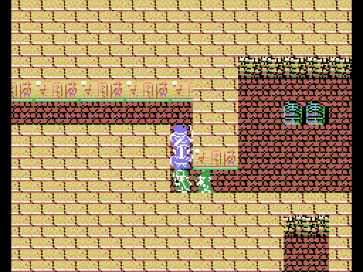 yazioh's tweet photo. ファミコン版 ドラゴンクエスト３ 発売日ということで

妄想 MSX(1) 版 DQ3 
SCREEN２でもこのくらい描けるんだぁ～ ジタバタ
（スプライトはかなり無理あると思うけどねｗ）

経緯は note にまとめました
https://t.co/5UxG0GH9WC https://t.co/eyhnHArkkN