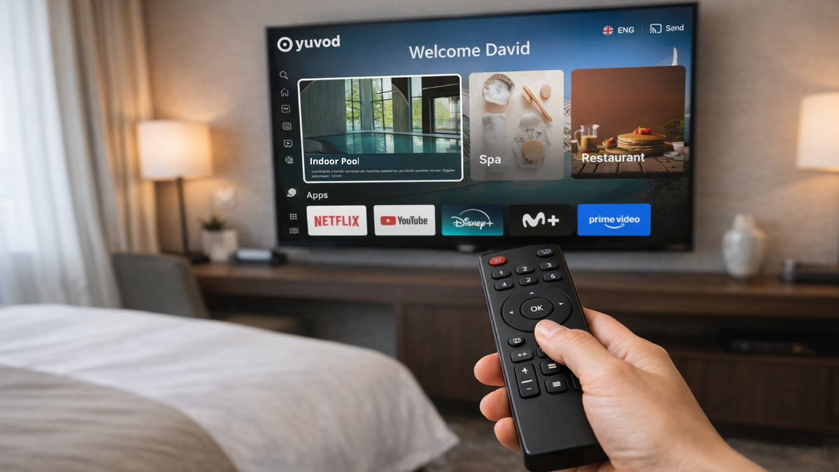 yuvod's tweet image. Implementing technology without disrupting operations: myth or reality?

The real issue isn’t the tech.
It’s disruption.
Cloud-native deployment means a Digital #HotelTV System blends into daily operations.

Remote setup. Room by room.
No noise. No friction.

#HotelTech