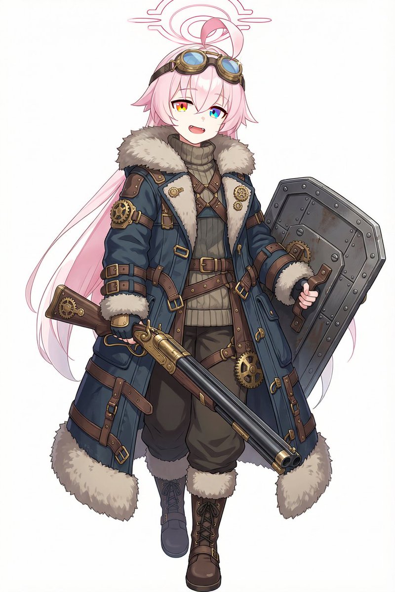 #ブルーアーカイブクロスオーバー #frostpunk
『ホシノ』大口径の水平二連散弾銃と盾を愛用する少女。主に狩猟に出かけては狼を狩ってくることで知られ、狼狩りの名で知られている。雪中行方を暗ました人物を探し続けているというが……。
この街の住民としては古い方で、実質的なアビドスの市長。 