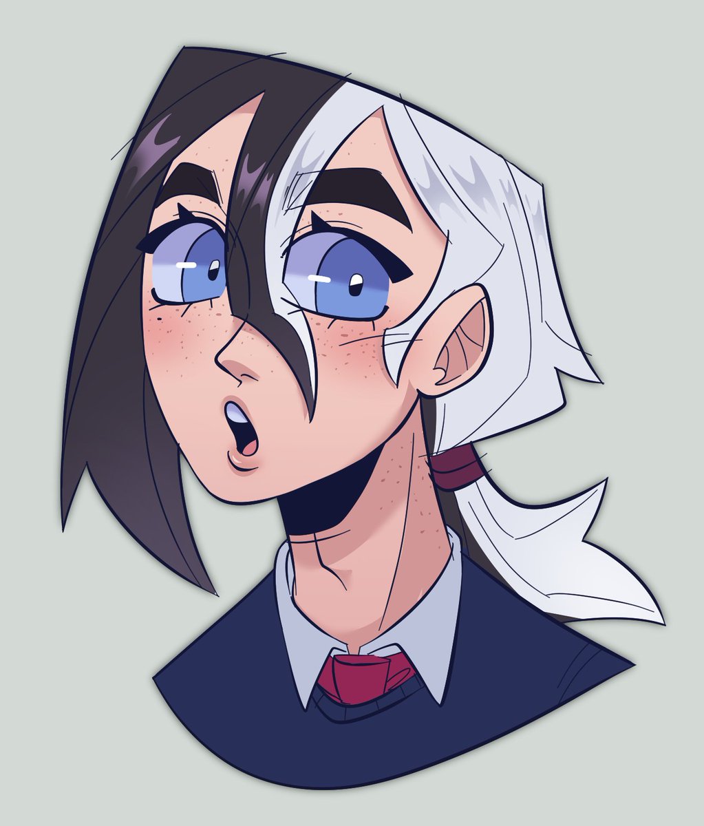 I love redesigning oc's......