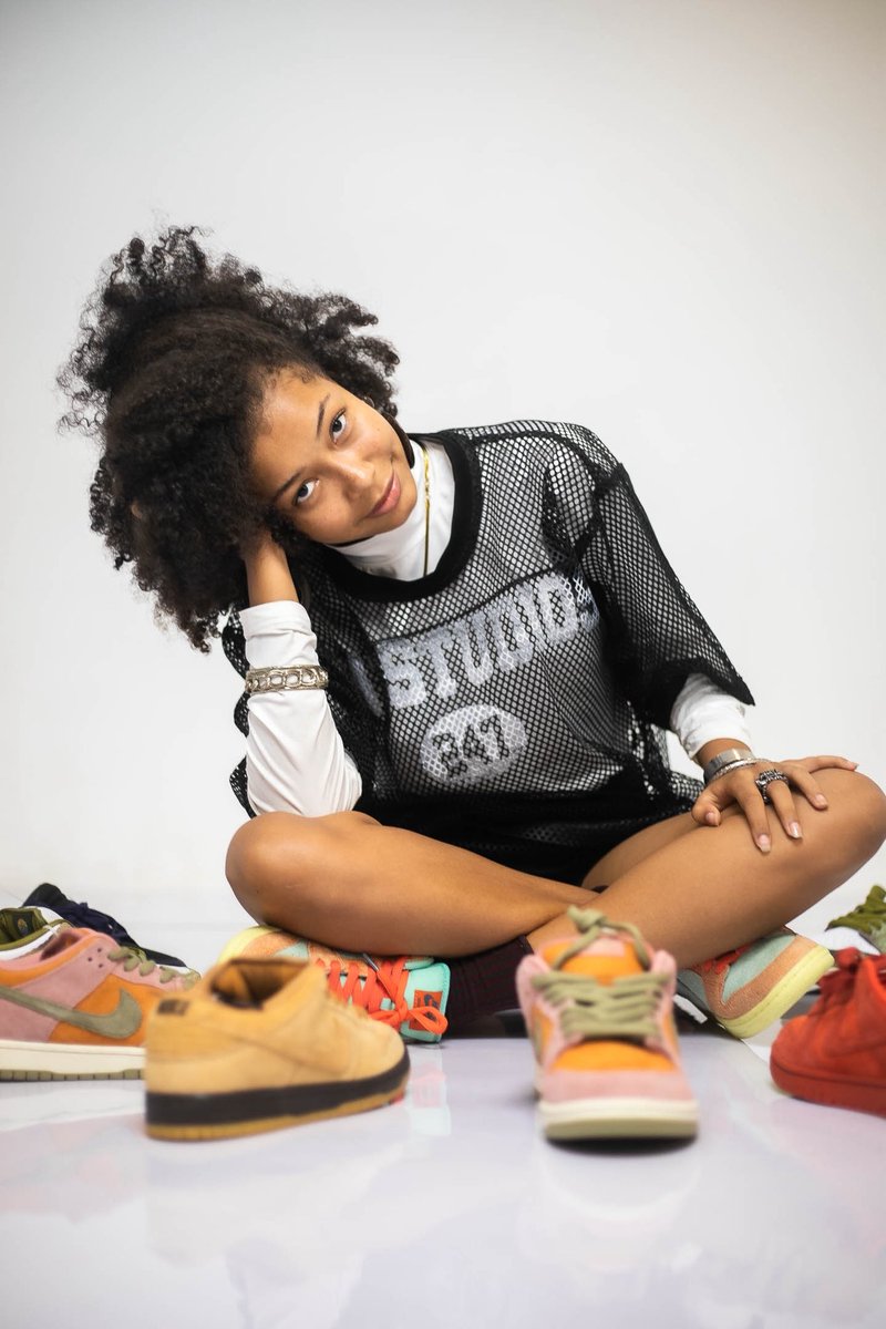 Work done for @sneakerpeak0 
.
Creative direction <a href="/Officialnak1/">Africa’s baby daddy</a> 
Photography by me
Production @entertainwithnak
Model <a href="/itsalreadyniaa/">Nia Ava Adams</a> 

#sneaker #nikesb #sb #sneakerhead #dunks