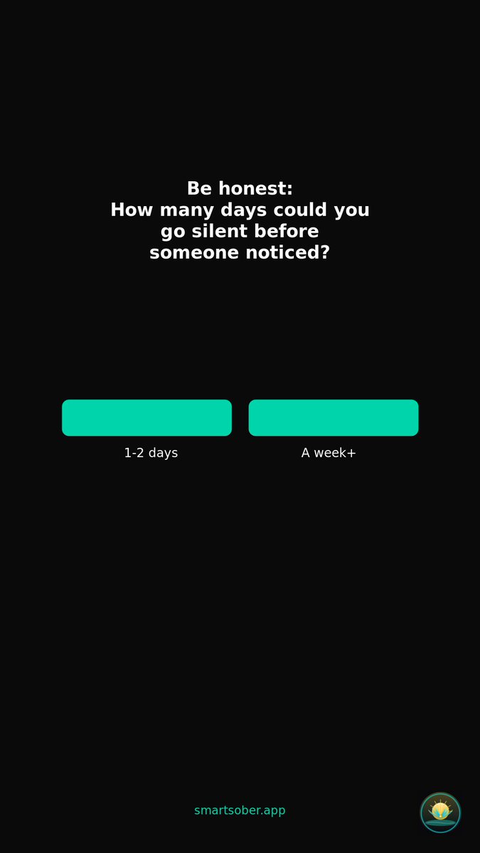 TheSmartSober's tweet photo. SmartSober wasn't built in a boardroom.

It was built by someone 3+ years into recovery who remembered what those first days felt like — and how easy it was to disappear.

📷 Daily check-ins
📷 Emergency contact alerts
📷 Accountability that doesn't quit on you

March 1. https://t.co/2aAk3TrAwS