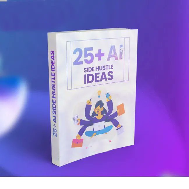 LearnWithSubhan's tweet image. 18 years old kids are banking $10,000/month with AI.

But most people don’t know how.

With the "25+ AI Side Hustle Ideas" guide, you’d be making as much too

Worth $299, but FREE for the next 24hrs!

Follow me, RT, and Comment "DM"