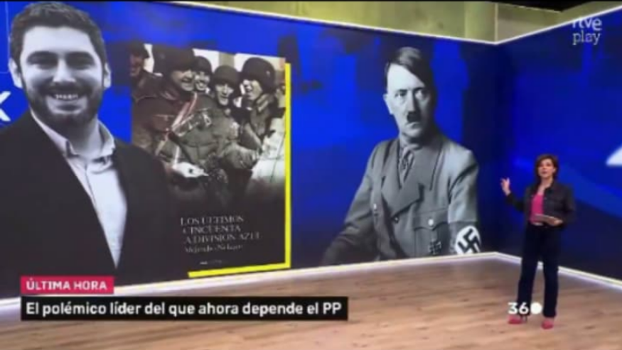 ¿En serio RTVe?
Gana el PP en Aragón (que para mi es la misma mierda), ¿y le pones al lado a Hitler?

"Vamos a quitar las redes a los chavales, que hay mucho odio... mejor veniros a la RTVe, que aquí no hay odio, manipulación o bulos 🤡".

La madre que me parió.
Esto lo ve gente