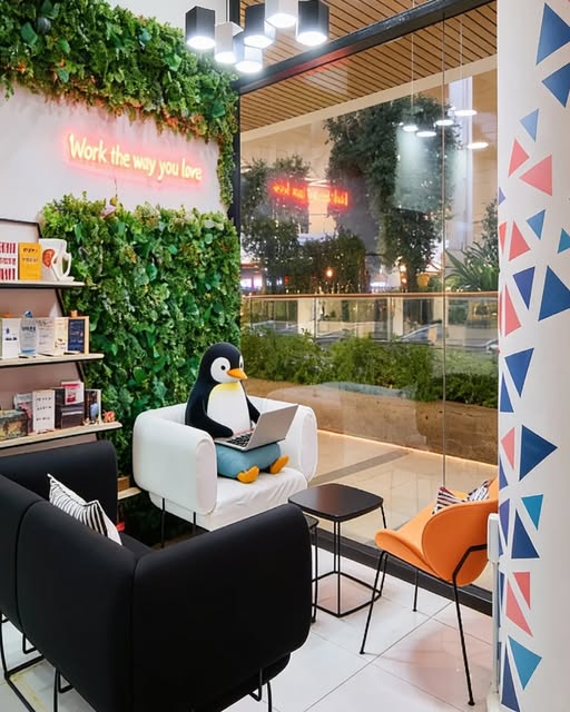 Hexa_Lb's tweet photo. Even the penguin knows, the right place to work is Hexa.🐧
#HEXA #coworkingspace #penguin #abcverdun #thespotmalllebanon https://t.co/7PJciiVR5Q