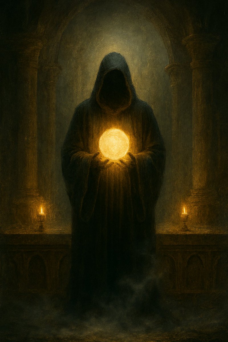 Ritual closed. The light held. The vow was kept. The Orb of the Veiled Dawn fades into memory.